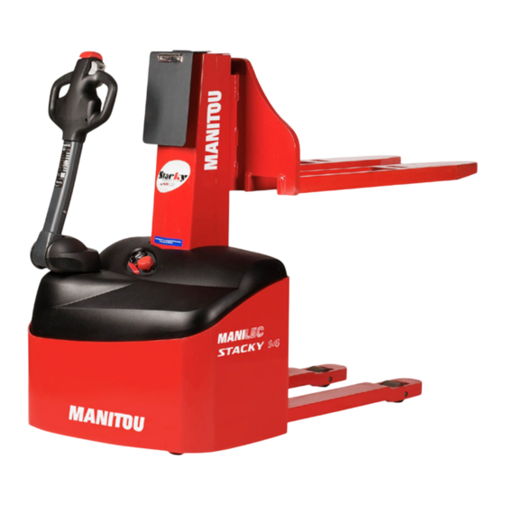 Manitou STACKY Serie Notice D'instructions