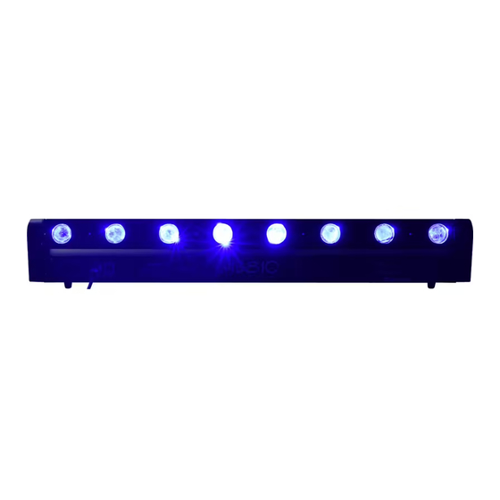 Algam Lighting 8X10W Mode D'emploi