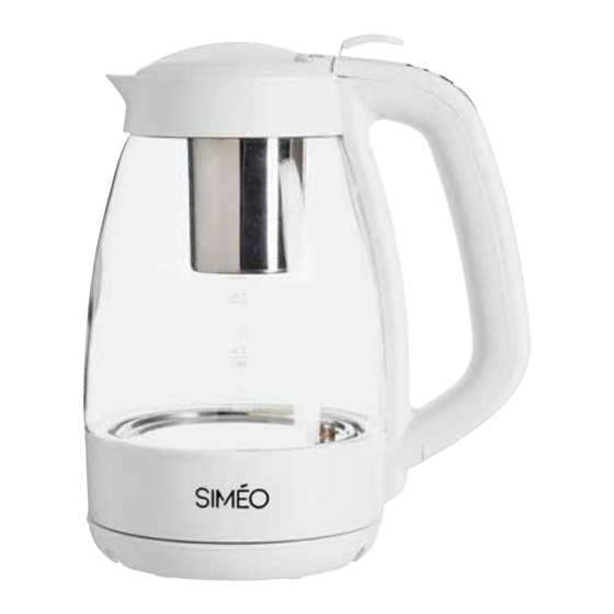 Simeo TVV410 Notice D'utilisation