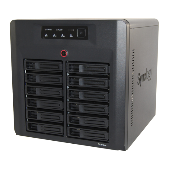 Synology DiskStation DS3612xs Guide D'installation Rapide