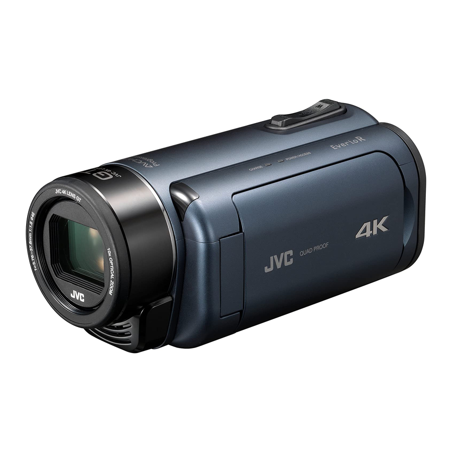 JVC GZ-RY980 Manuel D'utilisation
