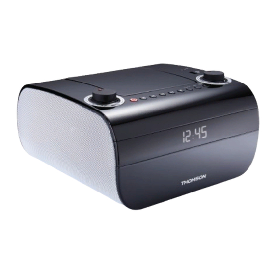 THOMSON RCD300U Manuel D'utilisation
