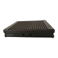 Sony XM-2040 Mode D'emploi