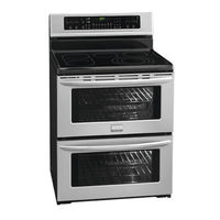 Frigidaire CGEF308TNF L'utilisation Et L'entretien