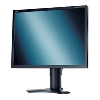 NEC MultiSync LCD2190UXp Manuel Utilisateur