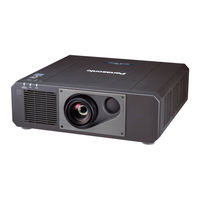 Panasonic PT-FRZ60 Manuel D'utilisation