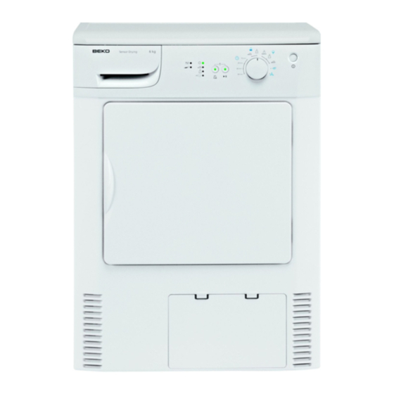 Beko DV 1560 X Mode D'emploi