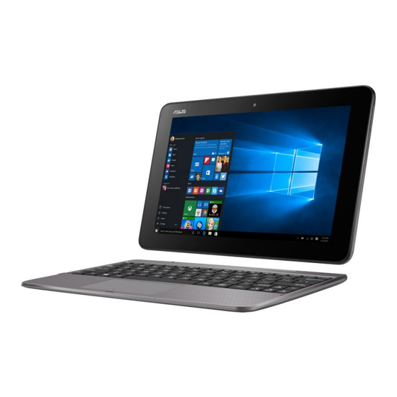 Asus Transformer Book T101HA-GR005T Manuel Électronique