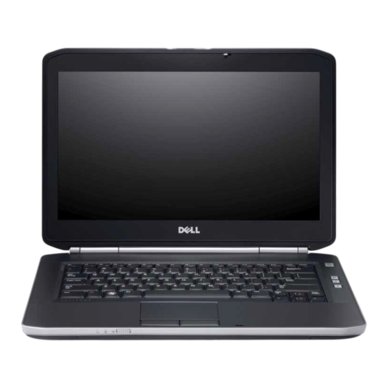 Dell Latitude E5420 Guide D'installation