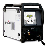EWM Picomig 355 puls TKM Manuel D'utilisation