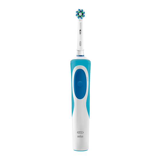 Braun Oral-B VITALITY Cross Action D12.513 Mode D'emploi