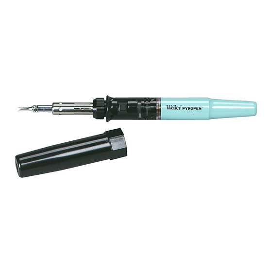 Weller PYROPEN Cordless Manuel D'utilisation