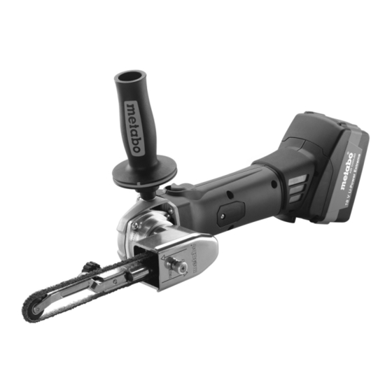 Metabo BF 18 LTX 90 Notice Originale