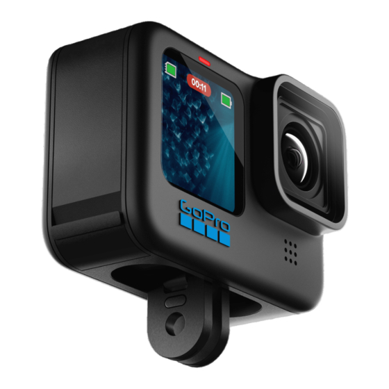 GoPro HERO 11 BLACK Mode D'emploi