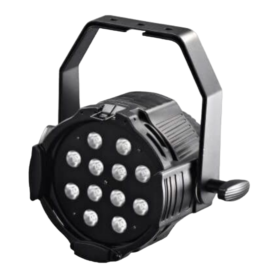 Nicols PAR LED 1210 FC Manuel D'utilisation