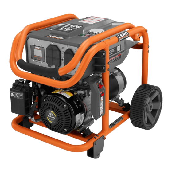 RIDGID RD903600 Série Manuel De L'opérateur