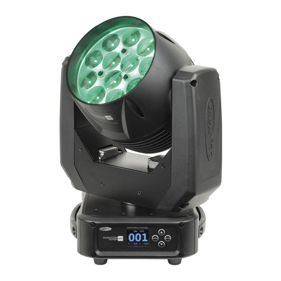 SHOWTEC Phantom 180 Wash Manuel De L'utilisateur