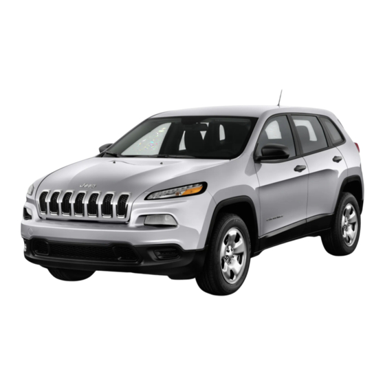 Jeep Cherokee 2016 Guide De L'automobiliste