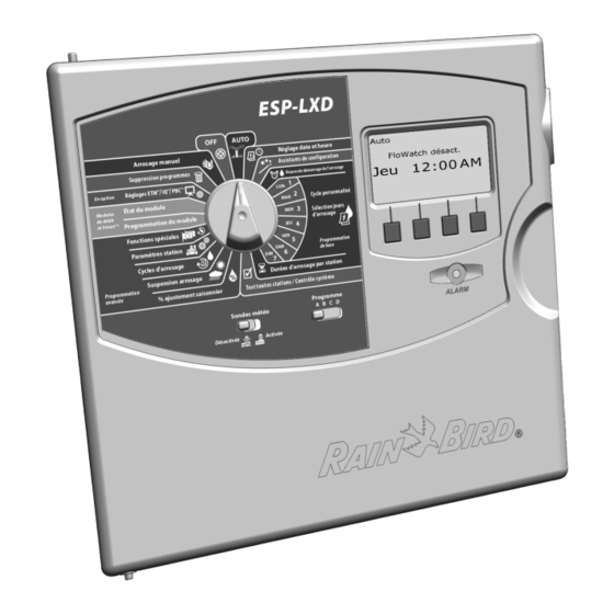 Rain Bird ESP LXD Guide De Programmation