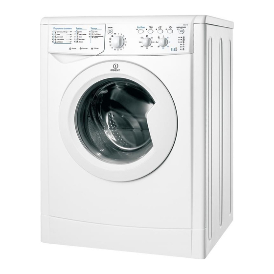 Indesit IWDC 7145 S Mode D'emploi