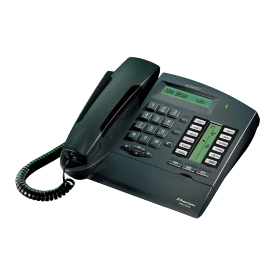 Alcatel Premium Reflexes OmniPCX 4400 Mode D'emploi