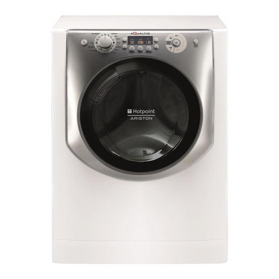 Hotpoint Ariston AQUALTIS AQ93F29FR Mode D'installation Et D'emploi