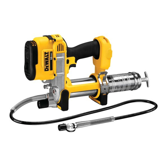 DeWalt DCGG570 Guide D'utilisation