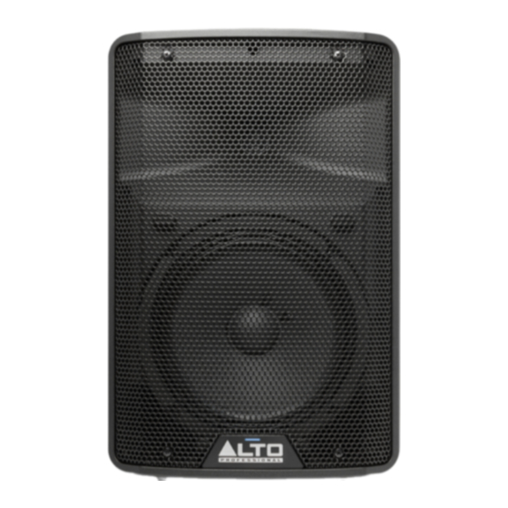 Alto Professional TX308 Guide D'utilisation