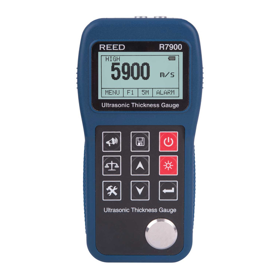 REED INSTRUMENTS R7900 Manuel D'utilisation