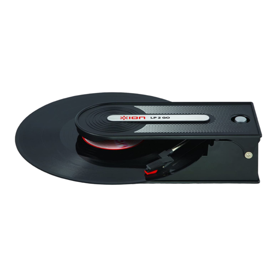 ION LP2GO Guide D'utilisation Rapide