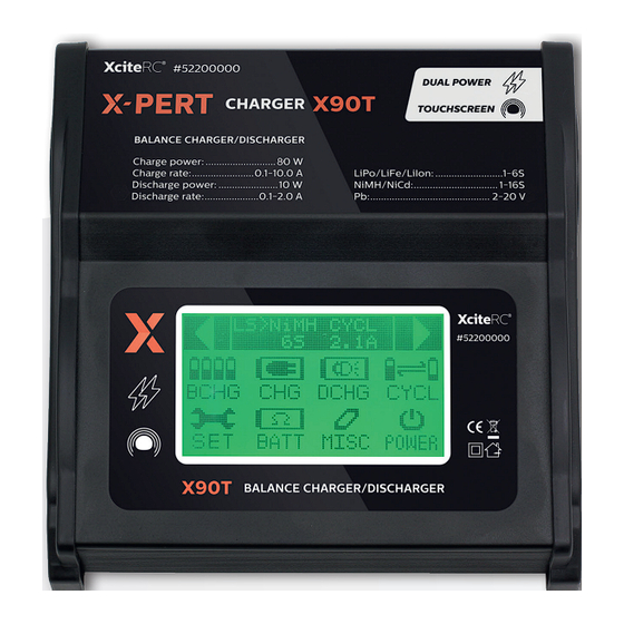 XciteRC X-PERT X90T Mode D'emploi