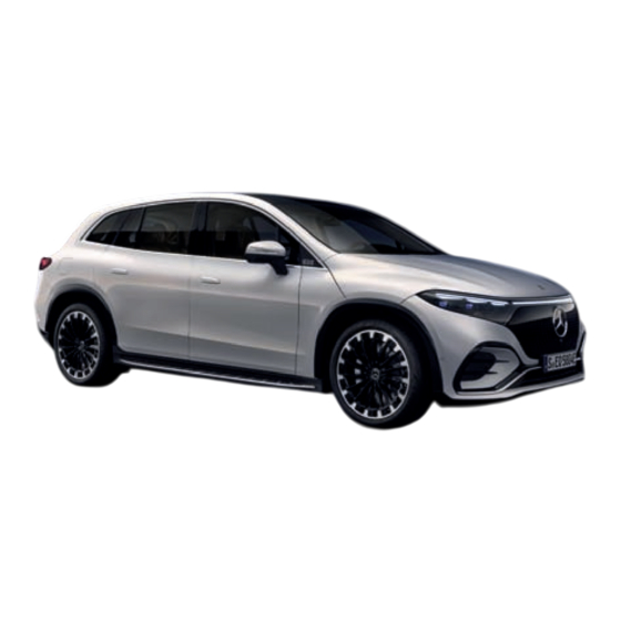Mercedes-Benz EQS 2022 Notice D'utilisation