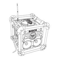 Bosch PB10-CD Consignes De Fonctionnement/Sécurité