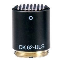 AKG C 480 B comb-ULS/61 Mode D'emploi