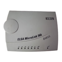 ELSA MicroLink 56k basic Manuel De L'utilisateur