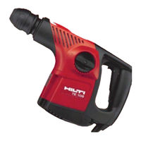 Hilti TE106 Mode D'emploi