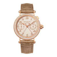 Patek Philippe CHR 27-525 PS Mode D'emploi