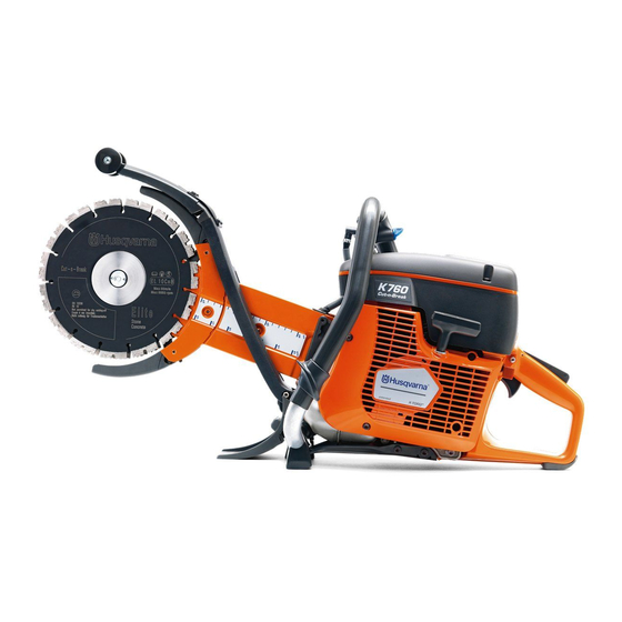 Husqvarna K760 Cut-n-Break Manuel D'utilisation