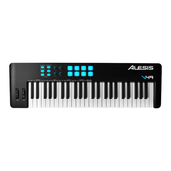 Alesis V49 MKII Guide D'utilisation