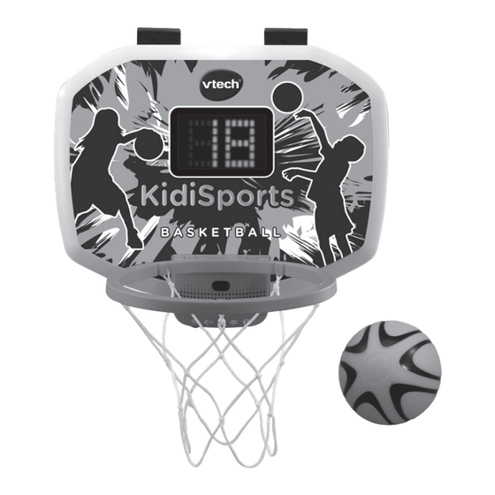 VTech KidiSports Basketball Manuel D'utilisation