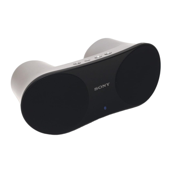 Sony SRS-BTM30 Mode D'emploi