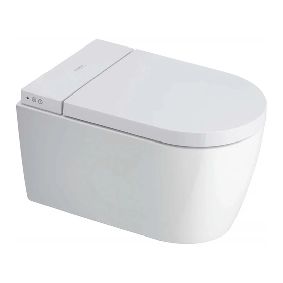DURAVIT SensoWash Starck f Notice D'utilisation
