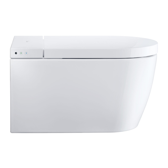 DURAVIT SensoWash Starck f Fiche Technique De Pre-Installation