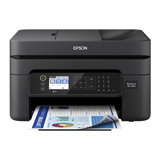 Guide de l'utilisateur de l'imprimante tout-en-un EPSON WF-2860