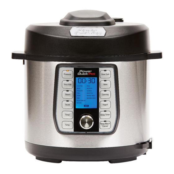 Consignes D'utilisation Power Quick Pot Y4D36 Notice D'utilisation