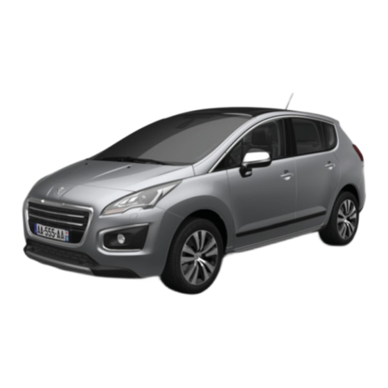 PEUGEOT 3008 GUIDE D'UTILISATION Télécharger le Pdf ManualsLib