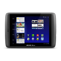 Archos 80 G9 Manuel D'utilisateur