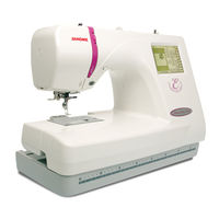 Janome Memory Craft 350E Manuel D'instructions