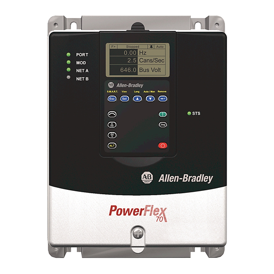 Rockwell Automation Allen-Bradley PowerFlex 70 Manuel Utilisateur