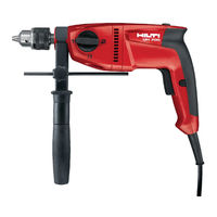 Hilti UH 700 Mode D'emploi